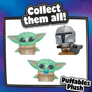 🎄[2 For $12]🎄Star Wars" Doorables Puffables 10- Inch Plushie